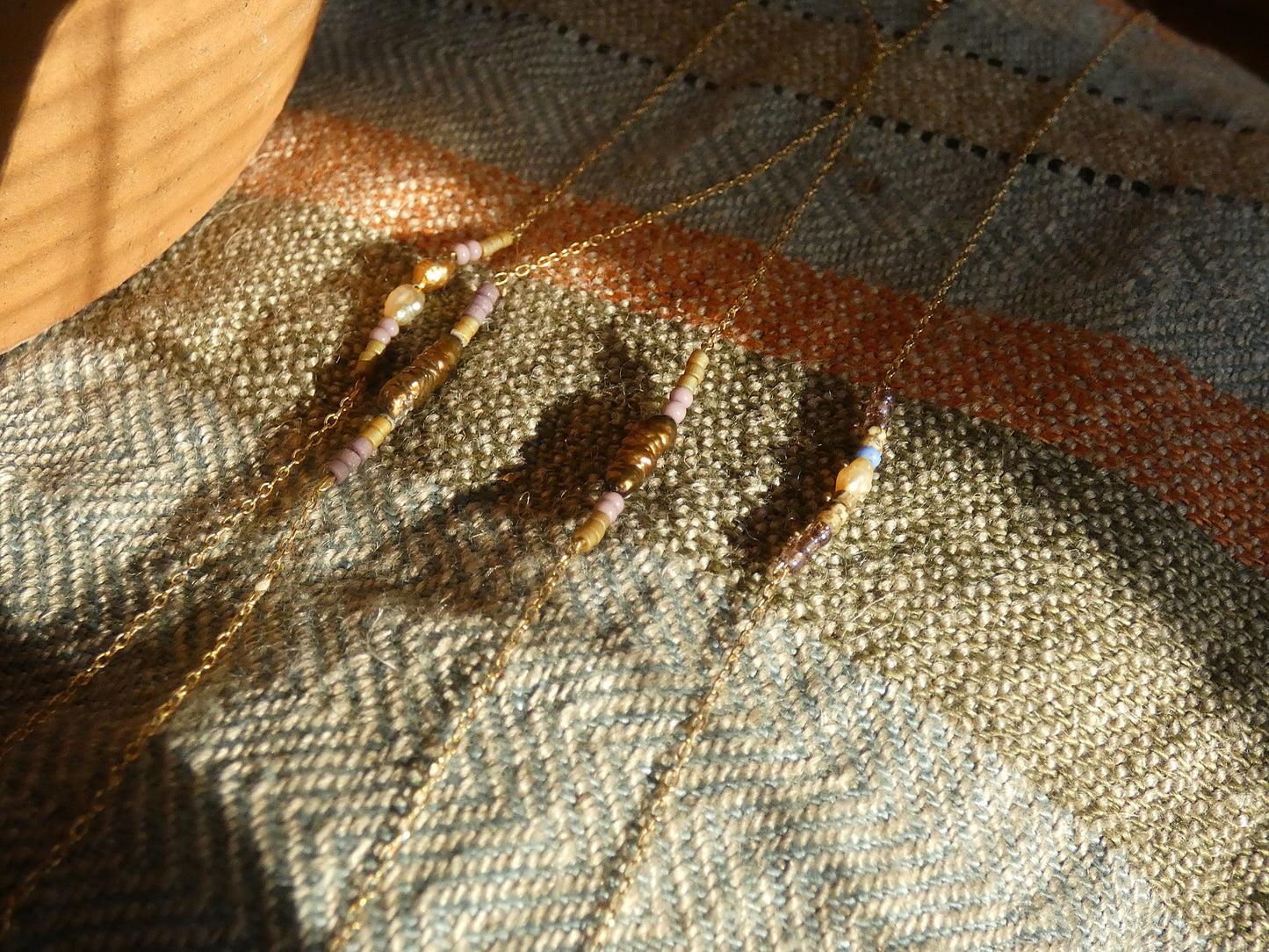 The Sol Pearl Thread Necklace