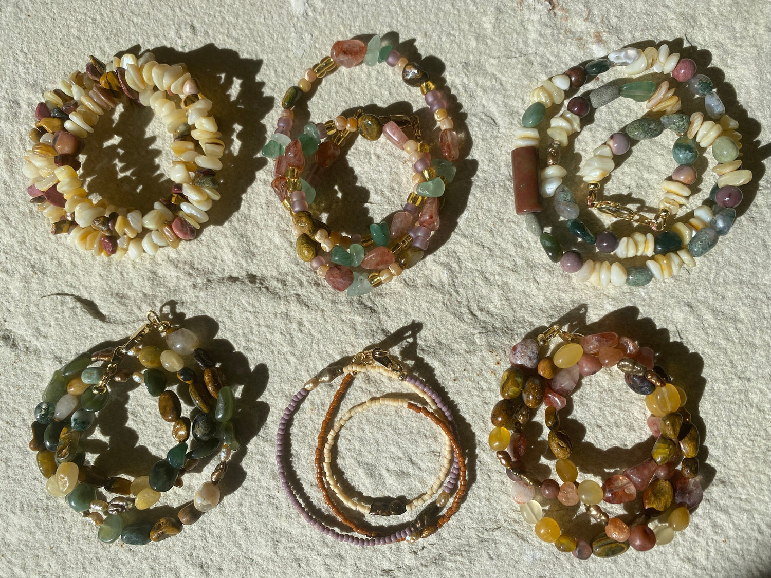 The Dual-Tone Gemstone Collection
